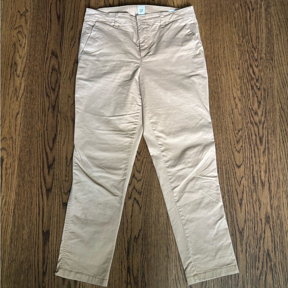 GAP Women's Tan Straight Leg Pants